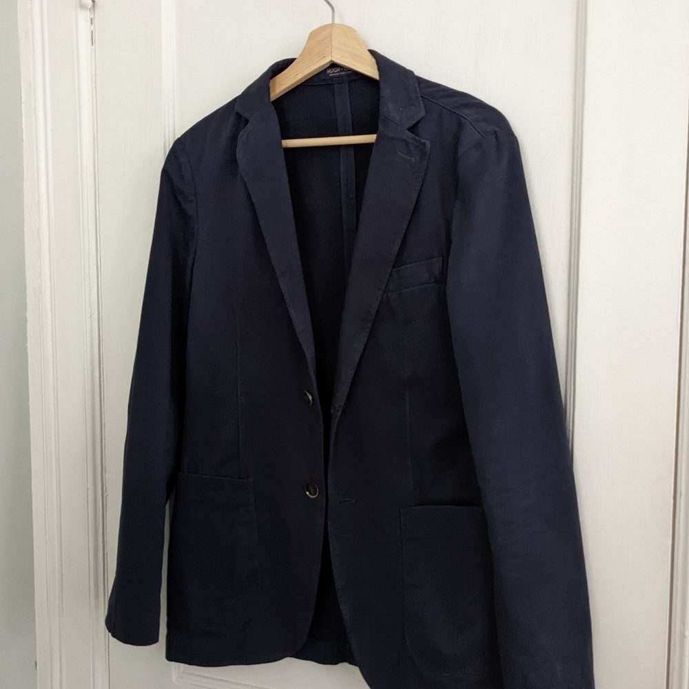 Hugh & Crye Seneca Blazer Navy Average/Skinny